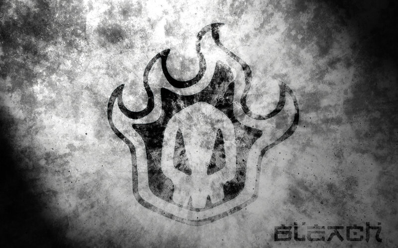 Bleach logo on grunge background