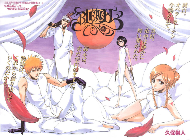 Bleach manga cover art