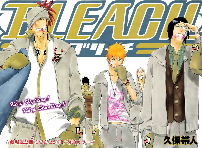 Bleach manga cover art