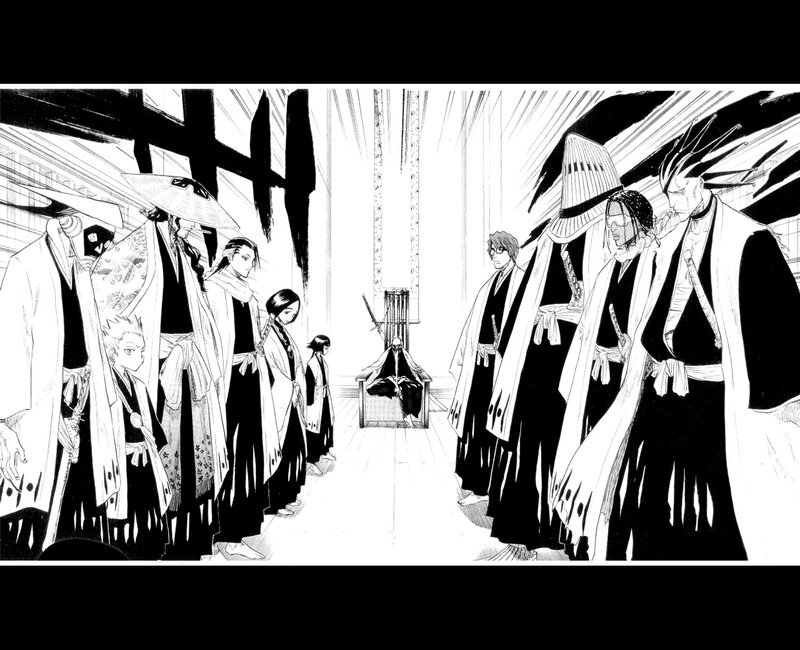 Bleach manga panel