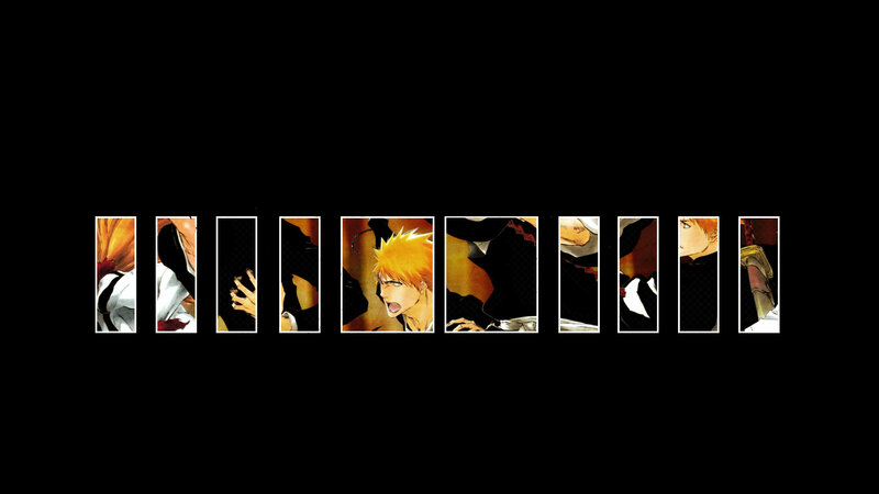 Bleach manga panels