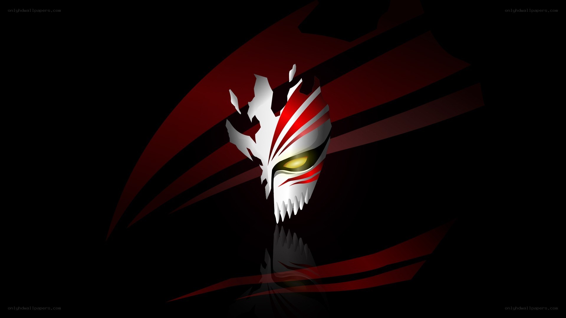 Bleach mask logo wallpaper