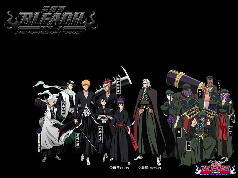 Bleach: Memories of Nobody cast