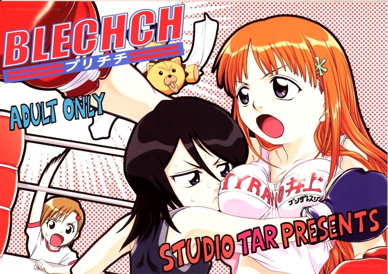 Bleach parody cover art