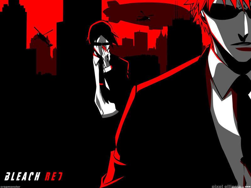 Bleach Red anime art