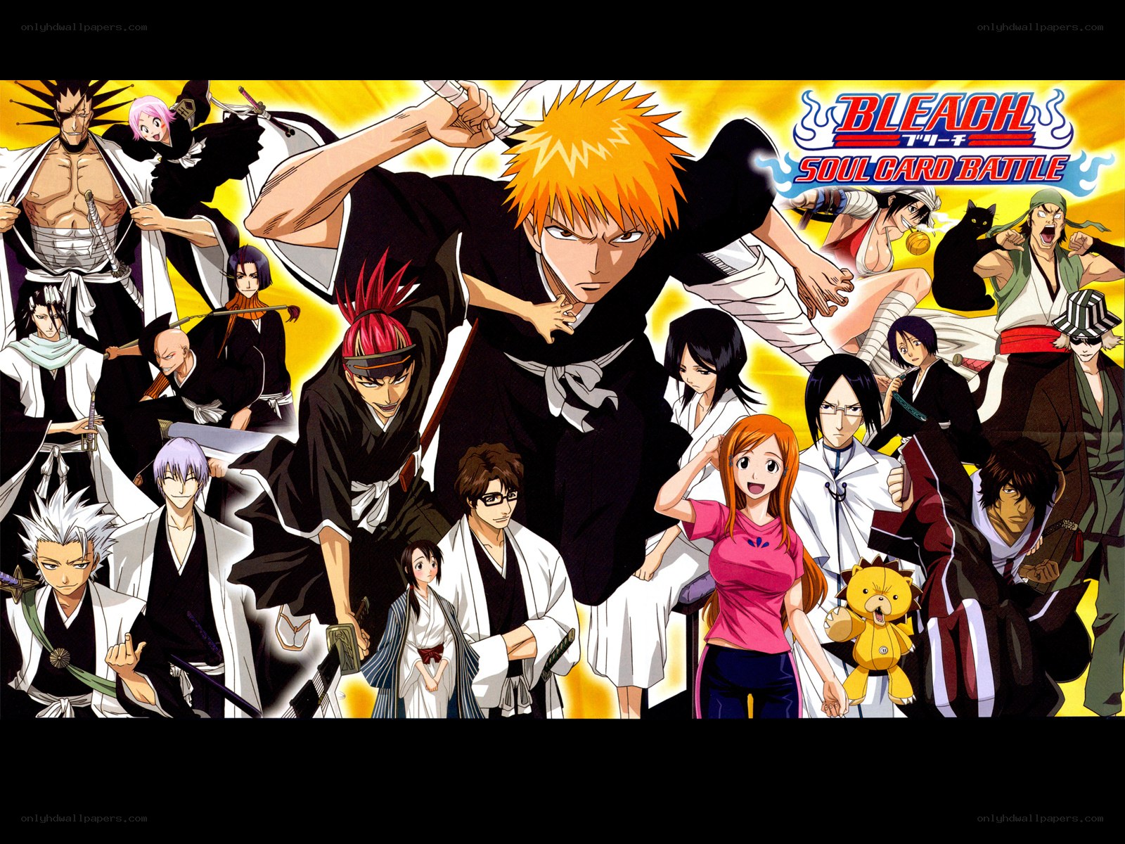 Bleach Soul Card Battle characters