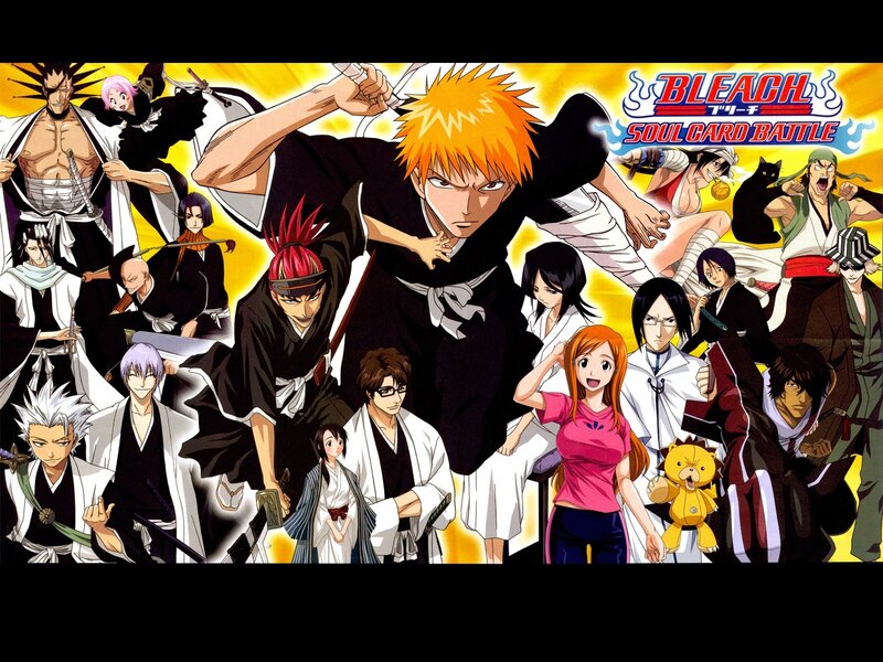 Bleach Soul Card Battle characters