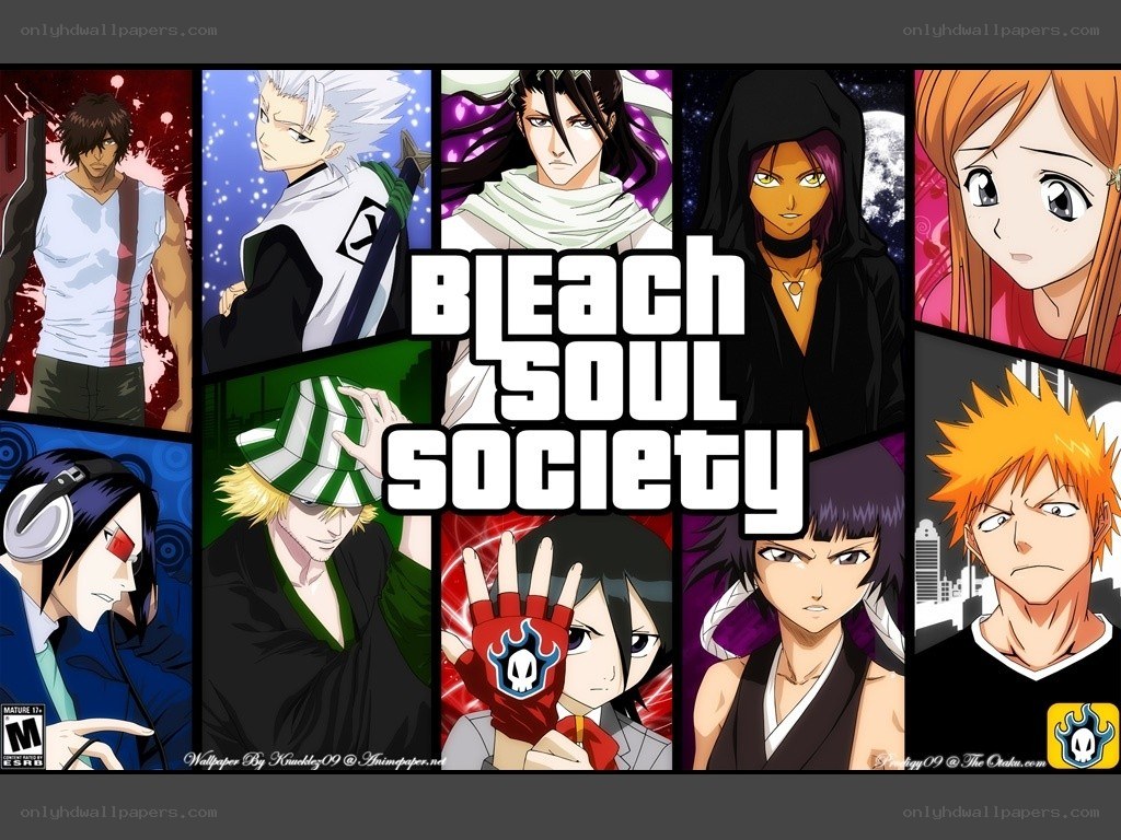 Bleach Soul Society characters