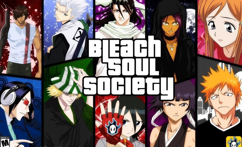 Bleach Soul Society characters