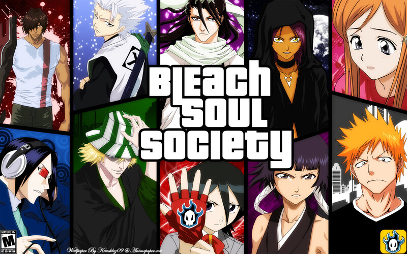 Bleach Soul Society characters