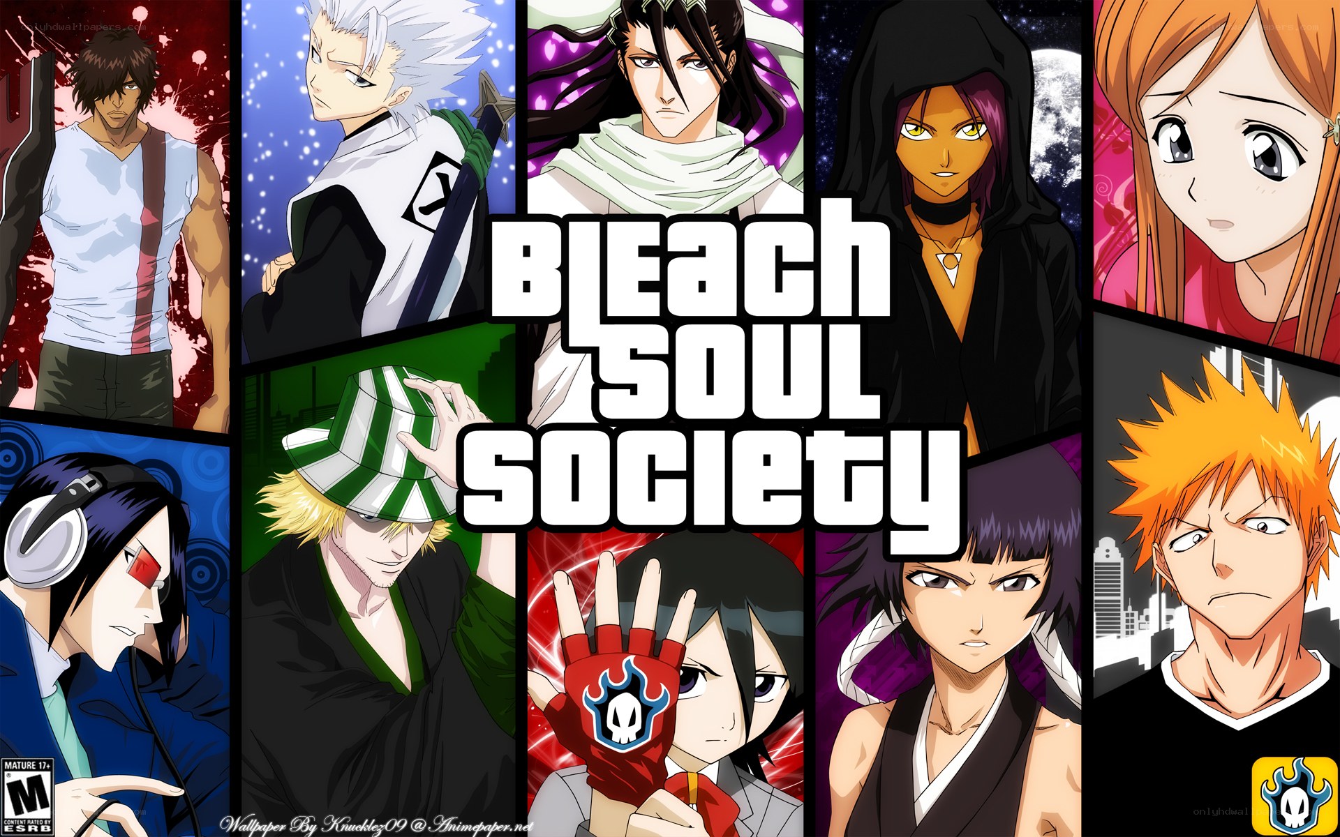 Bleach Soul Society characters
