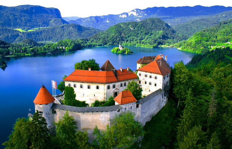 Bled Castle and Lake