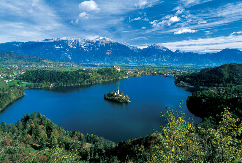 Bled Castle on Lake Bled