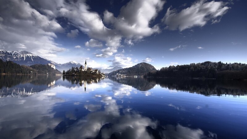 Bled Castle on Lake Bled