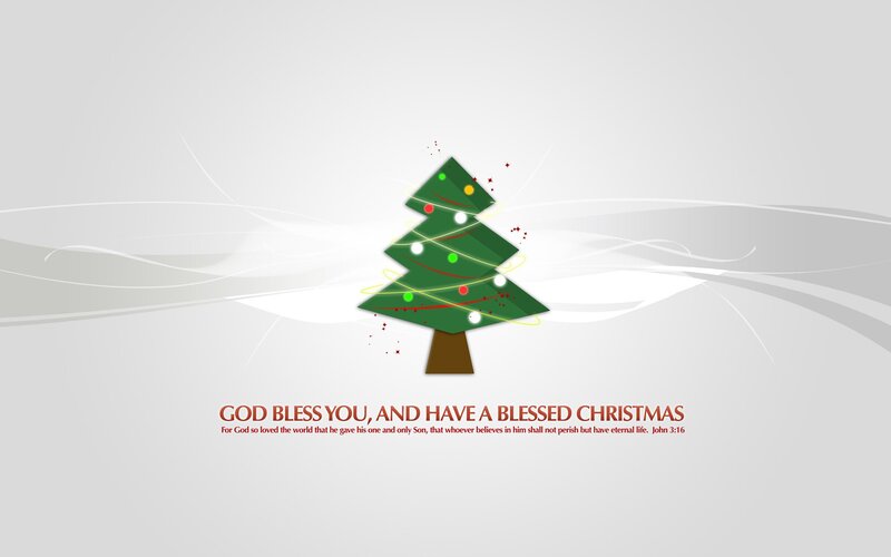 Blessed Christmas greeting