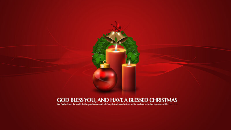 Blessed Christmas greeting