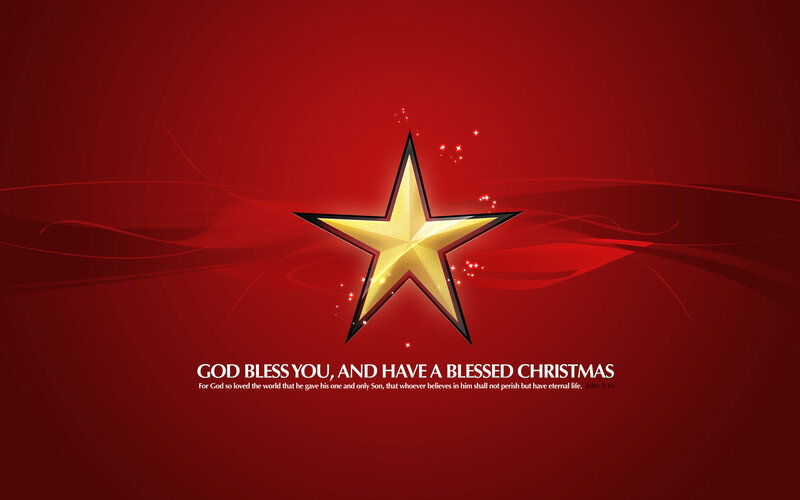 Blessed Christmas Star
