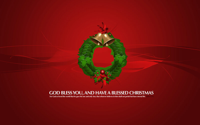 Blessed Christmas Wreath