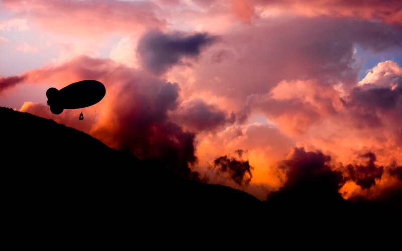 Blimp Silhouette