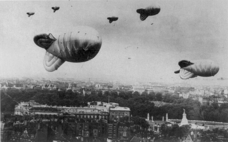 Blimps over London