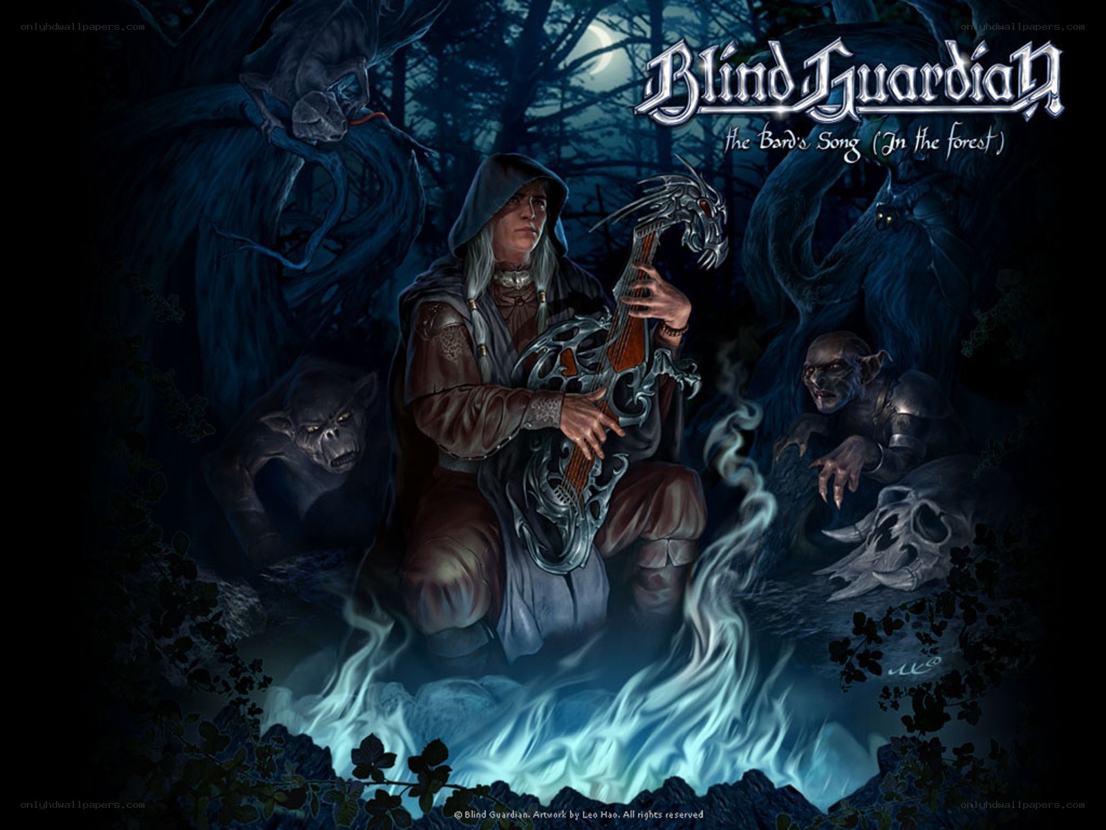 Blind Guardian in the forest