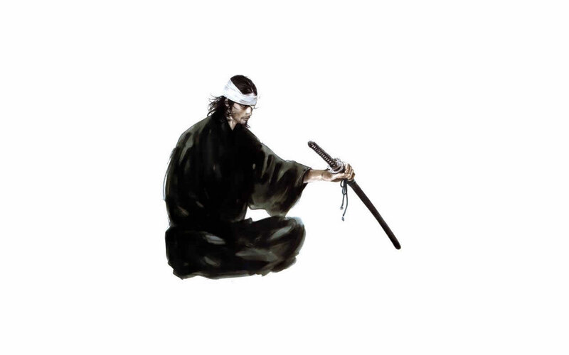 Blindfolded Samurai