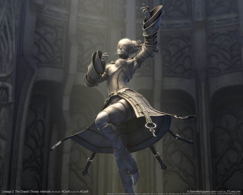 Blindfolded warrior in armor