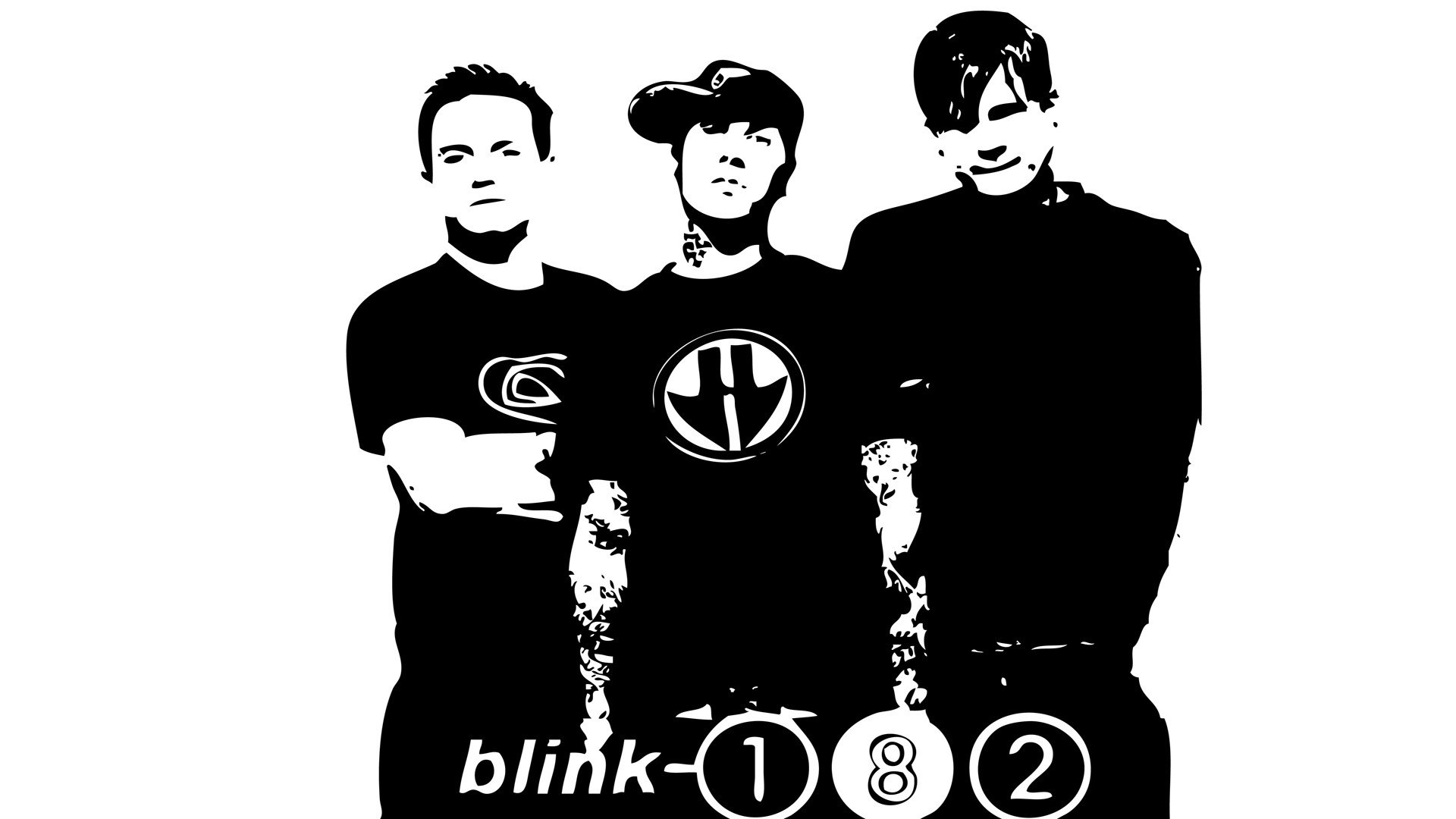 Blink-182 band illustration