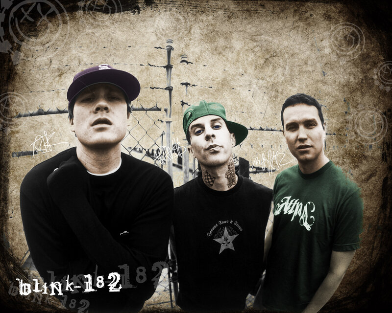 Blink-182 band photo