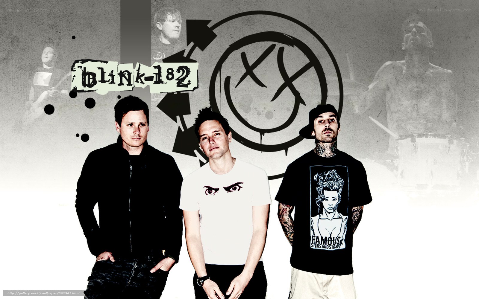 Blink-182 band wallpaper