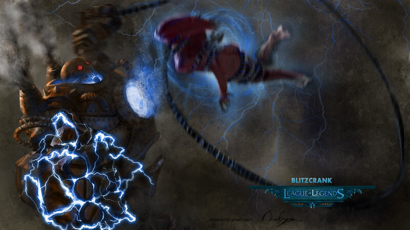 Blitzcrank in action