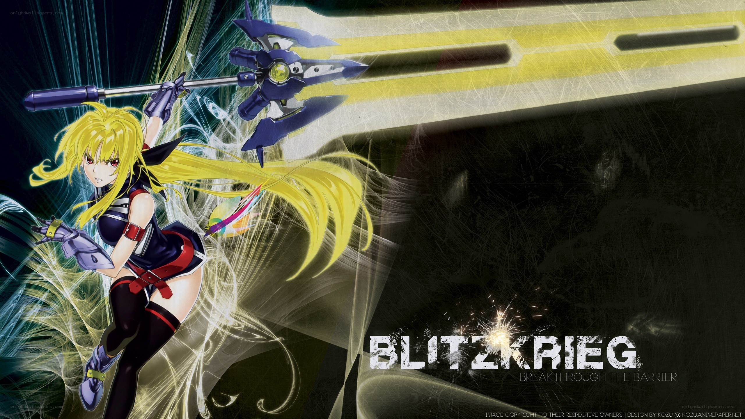 Blitzkrieg anime character art