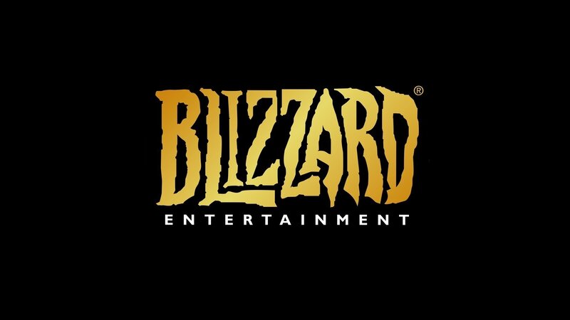 Blizzard Entertainment Logo — Black