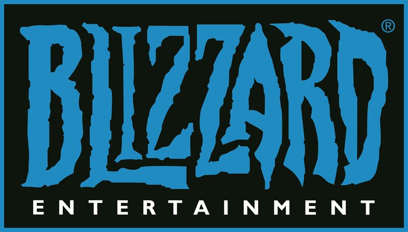 Blizzard Entertainment Logo — Blue