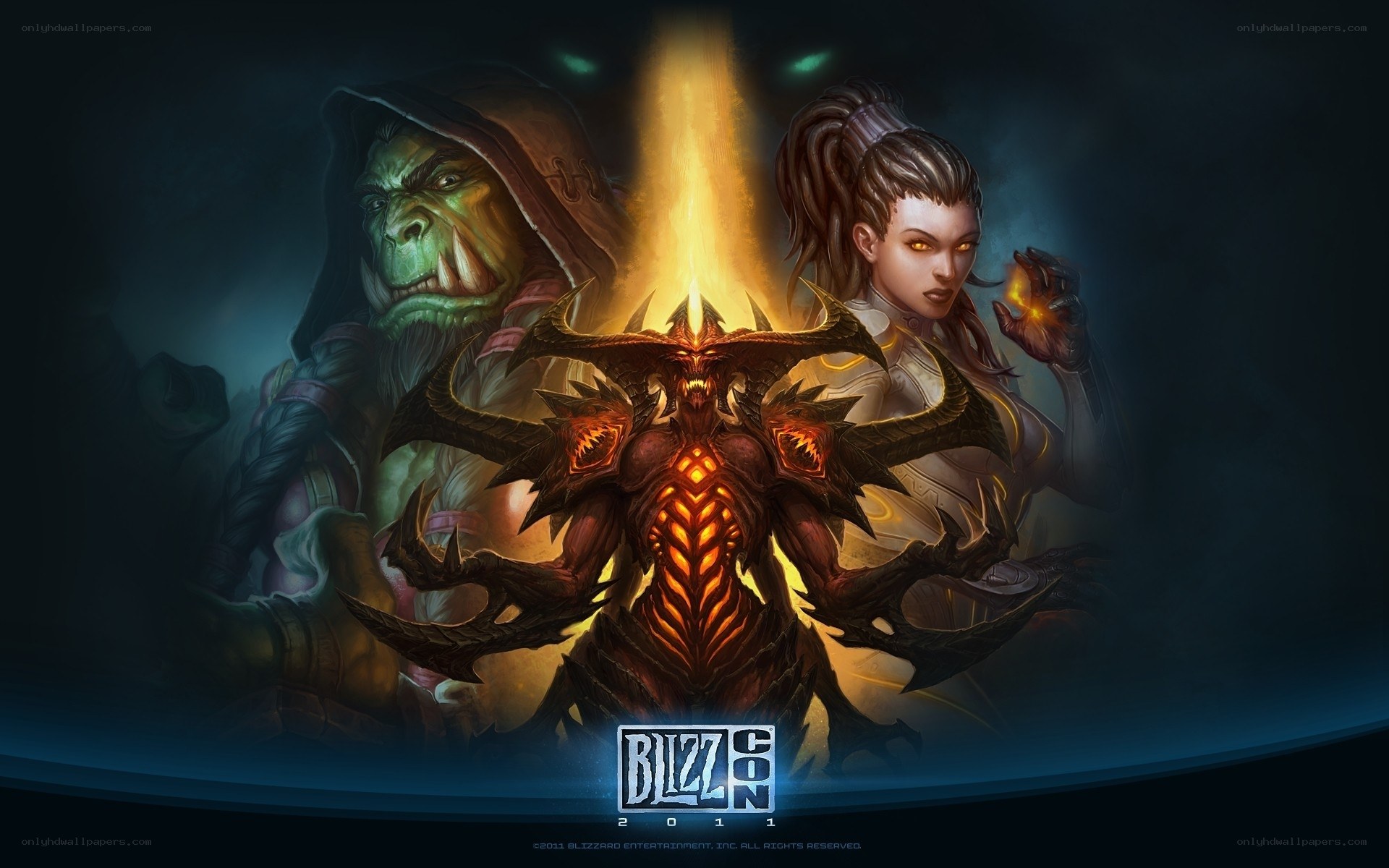 BlizzCon 2011 promotional art