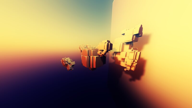 Blocky Structures in Space