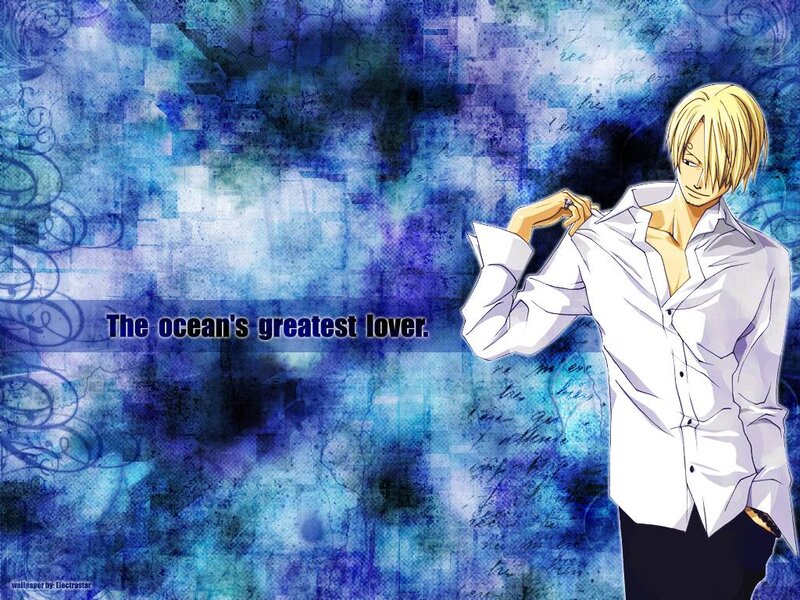 Blond Anime Character — Blue, Dramatic