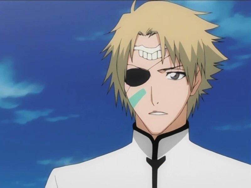 Blond Anime Character — Blue