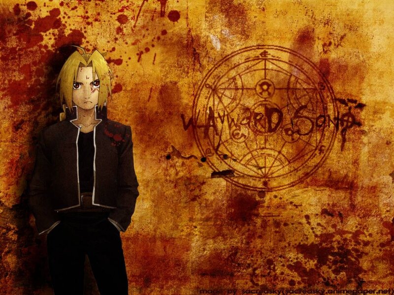 Blond Anime Character — Brown, Dramatic