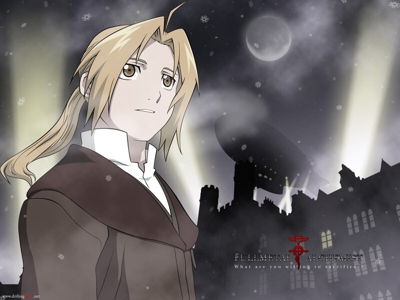 Blond Anime Character — Gray, Dramatic