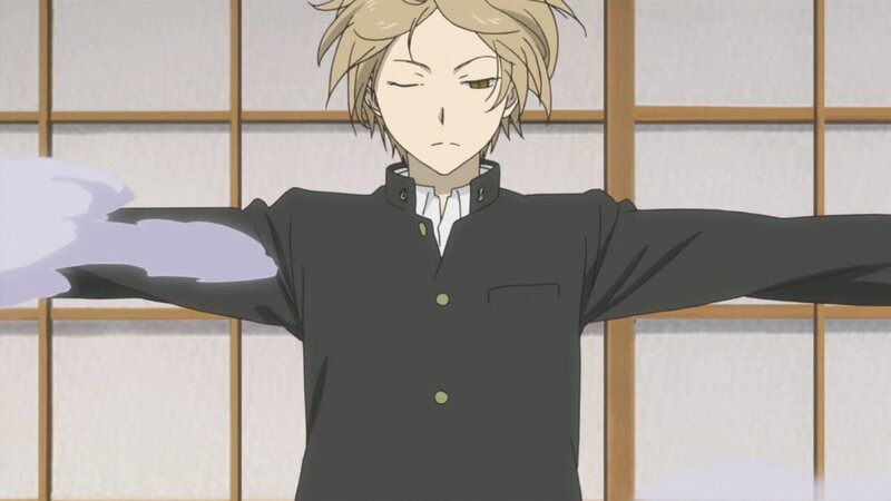 Blond Anime Character — Gray