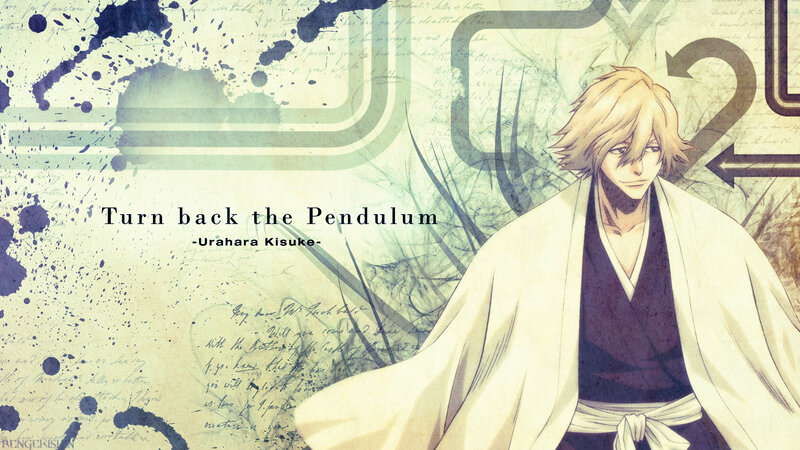 Blond Anime Character — White, Calm