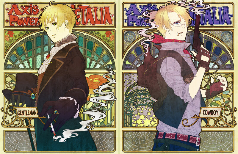 Blond Anime Character — Yellow, Dramatic