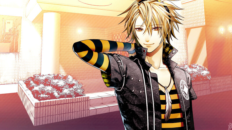 Blond Anime Male Character