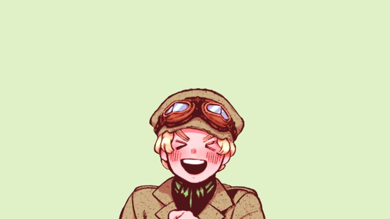 Blond Character in Goggles
