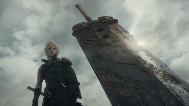 Blond Character with Giant Sword