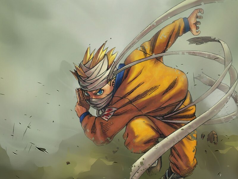 Blond-haired Boy in Motion