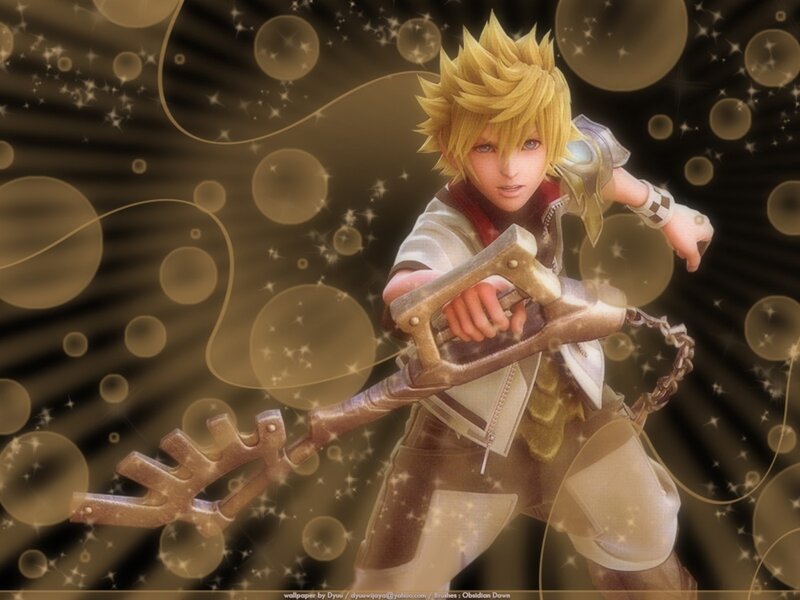 Blond-haired Boy with Keyblade