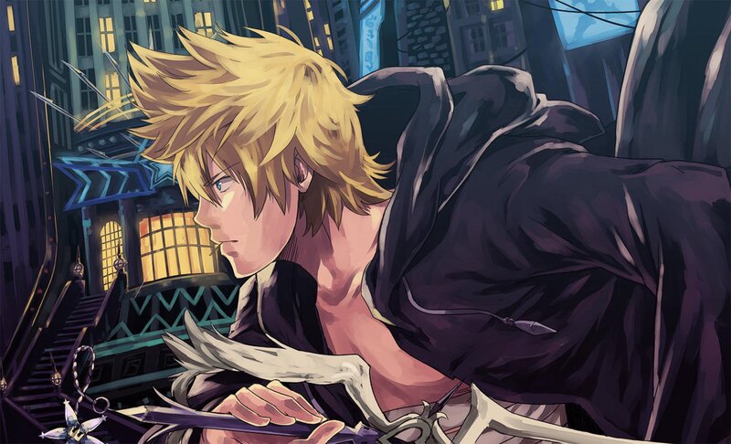 Blond-haired Character in Cloak