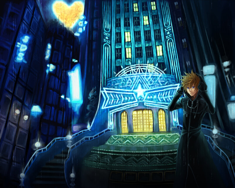 Blond-haired Character in Coat